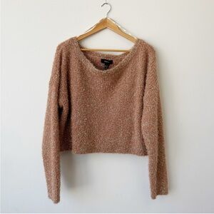 Forever 21 • Cropped Eyelash Sweater